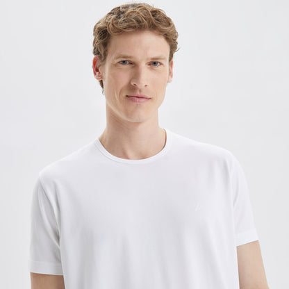 Nautica Erkek Beyaz T-shirt
