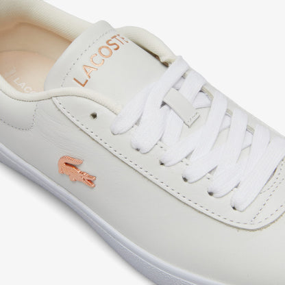 Lacoste Baseshot Evo Kadın Beyaz Pembe Ayakkabı
