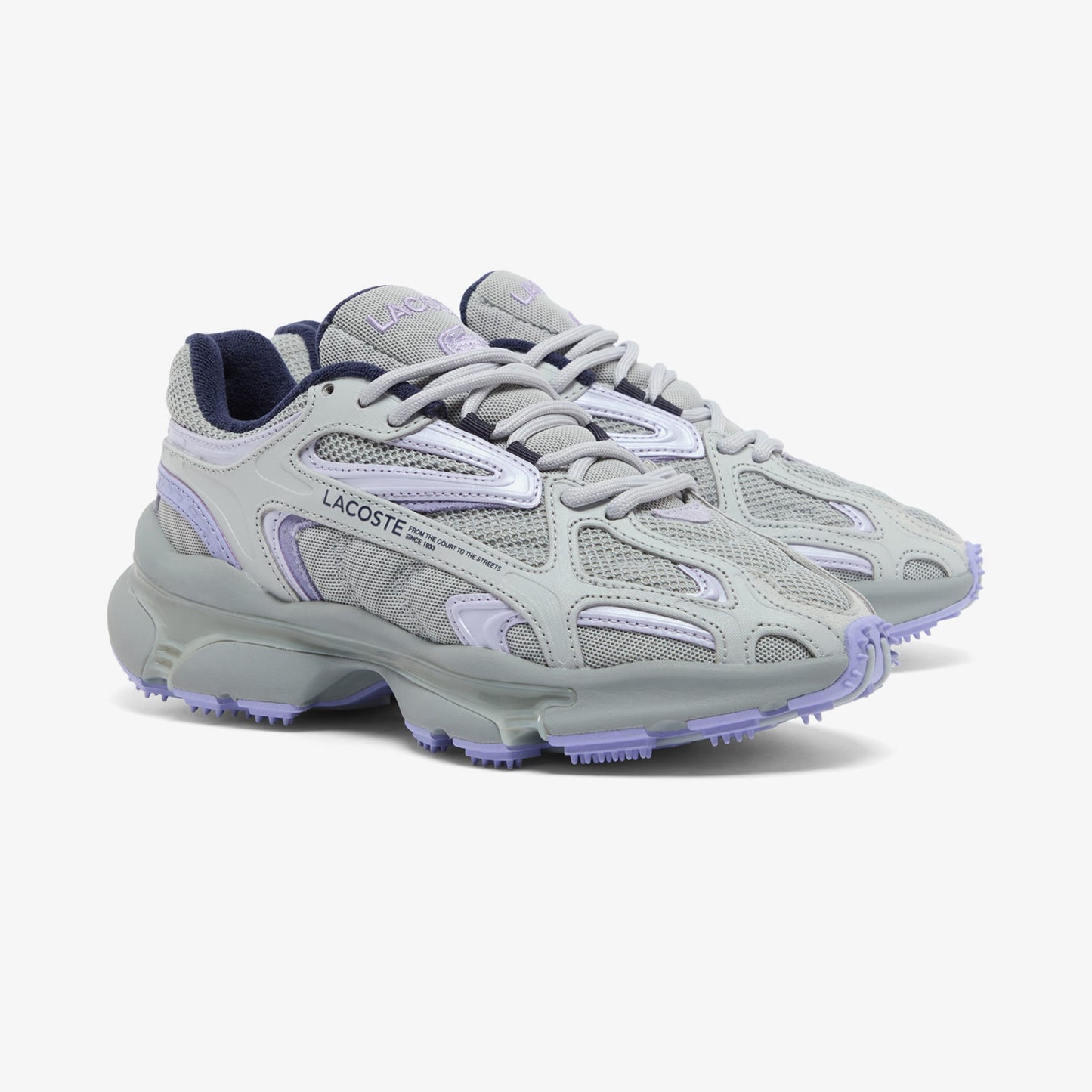 Lacoste L003 2k24 Kadın Gri Spor Ayakkabı
