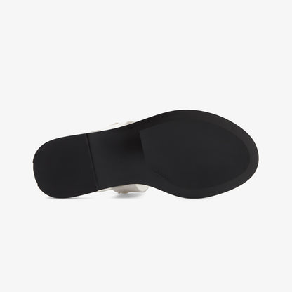 Calvin Klein Round Flat Kadın Gri Sandalet