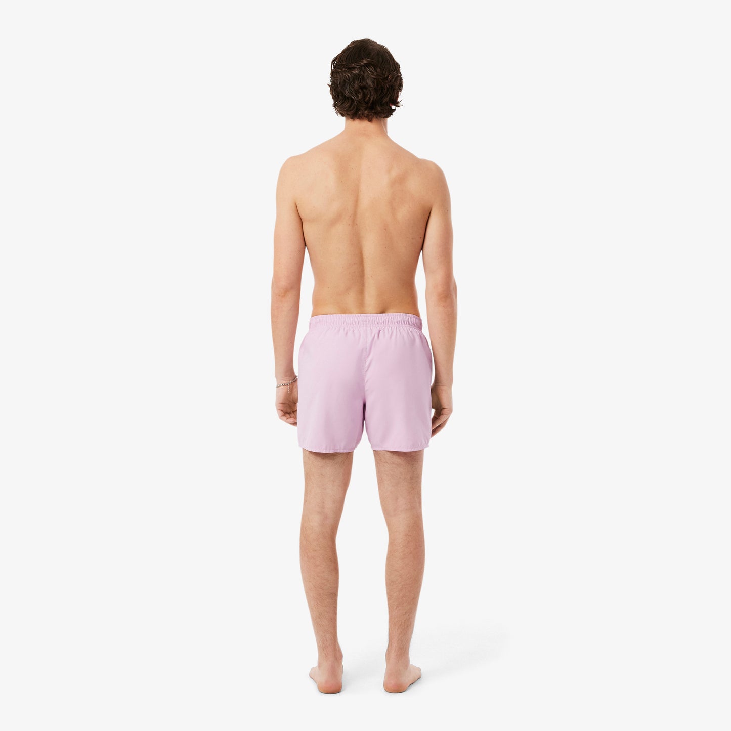 Lacoste Regular Fit Erkek Pembe Deniz Şortu