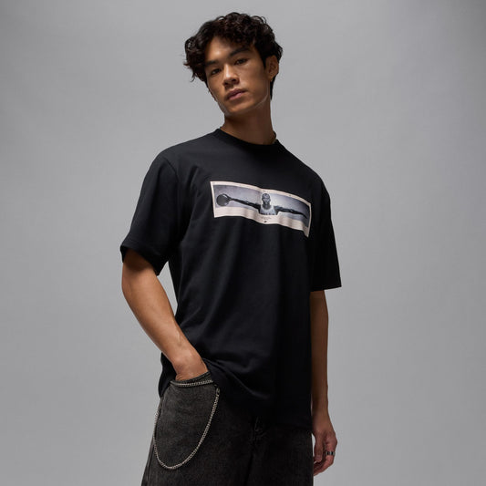 Jordan Wings Erkek Siyah T-shirt