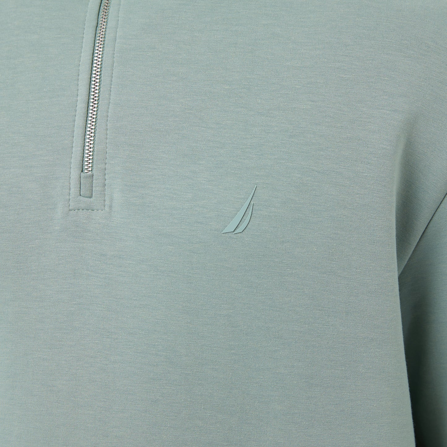 Nautica Erkek Yeşil Regular Fit Dik Yaka Sweatshirt