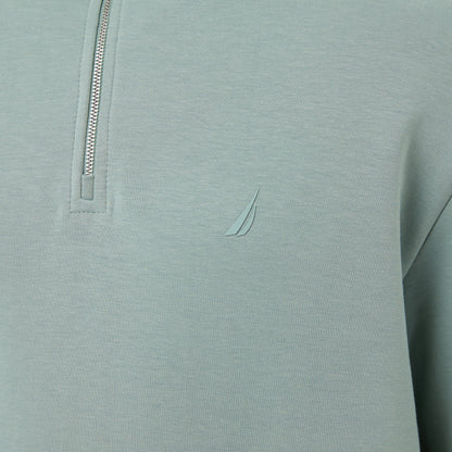 Nautica Erkek Yeşil Regular Fit Dik Yaka Sweatshirt