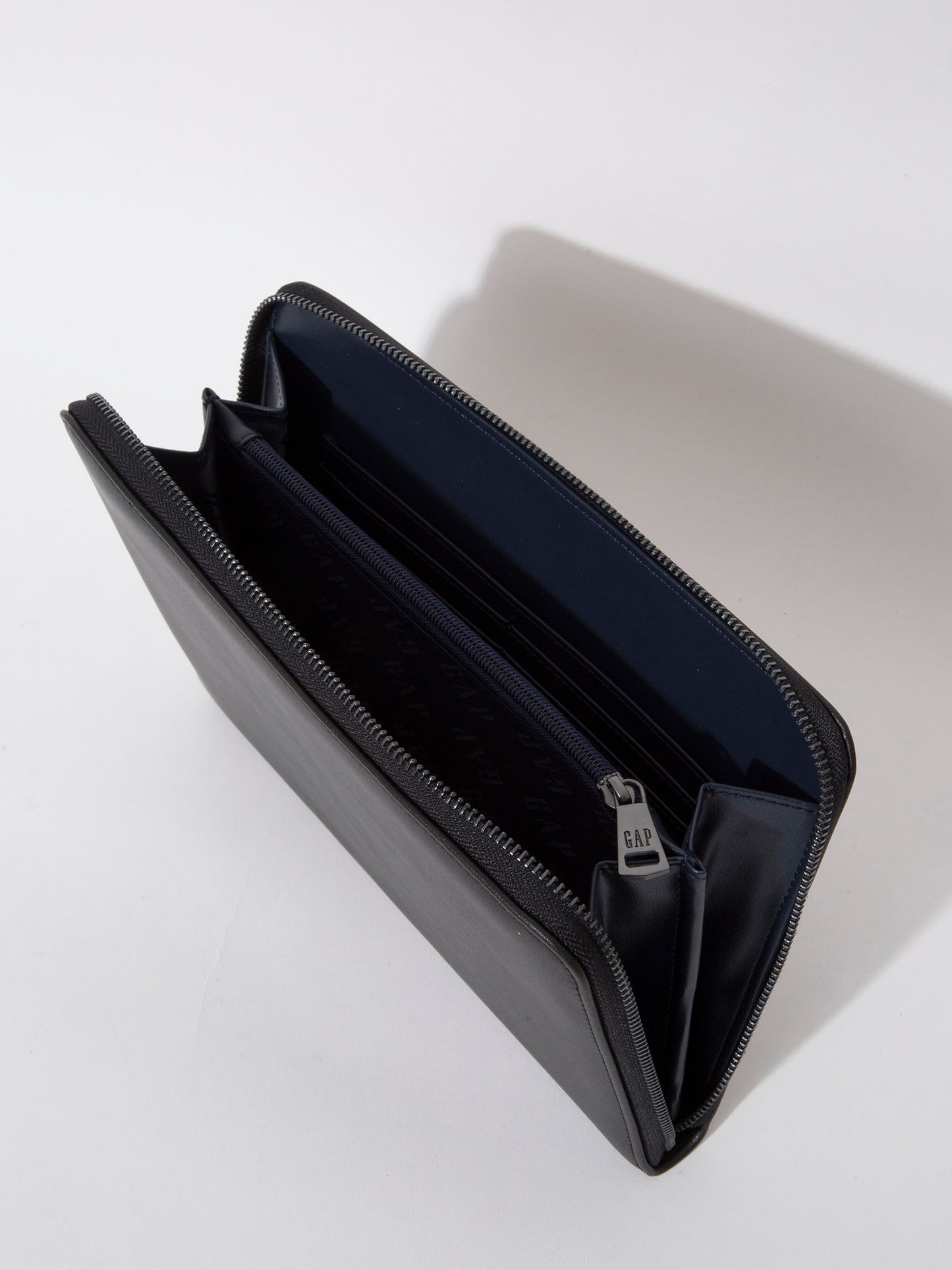 Siyah Gap Logo Clutch Çanta