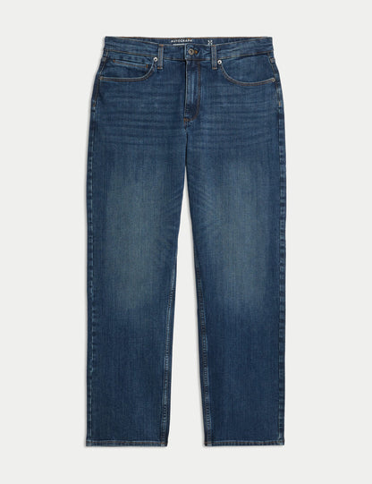 Esnek Straight Fit Jean