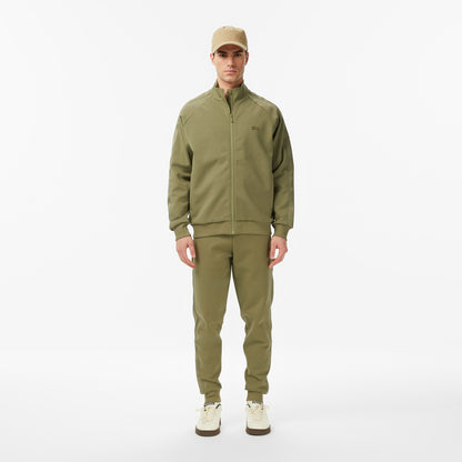 Lacoste Erkek Classic Fit Dik Yaka Haki Sweatshirt