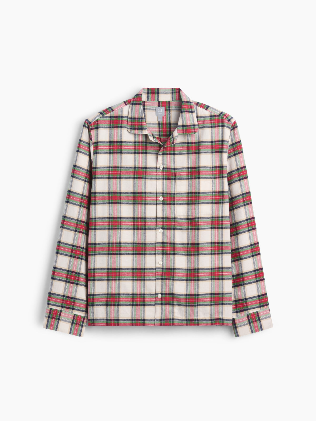 Çok Renkli Softest Flannel Gömlek Pijama Üstü