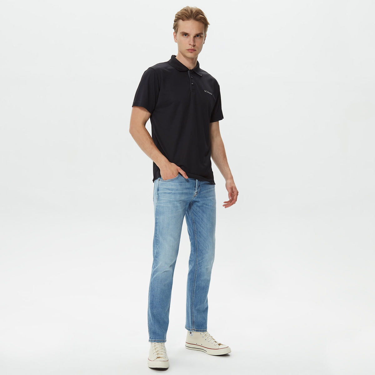 Columbia Utilizer Erkek Siyah Polo