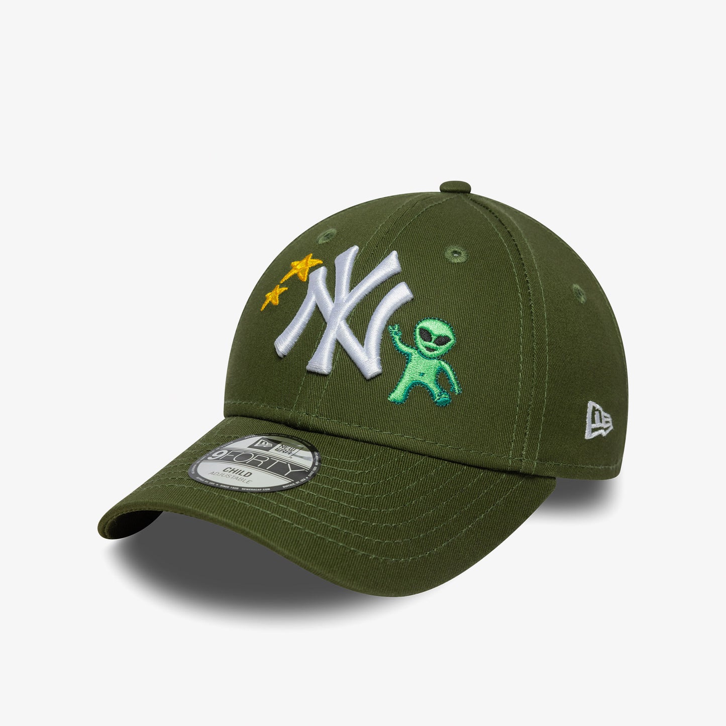 New Era New York Yankees Mlb Space Icon Çocuk Yeşil Şapka