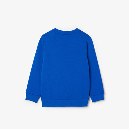 Lacoste Çocuk Baskılı Mavi Sweatshirt