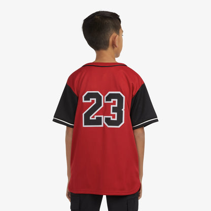Jordan Baseball Jersey Çocuk Kırmızı T-shirt