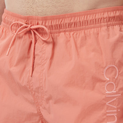 Calvin Klein Medium Drawstring Erkek Turuncu Deniz Şortu