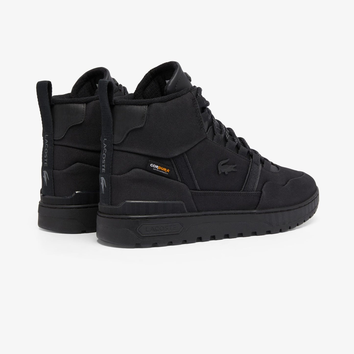 Lacoste T-clip Winter Mid Erkek Siyah Bot