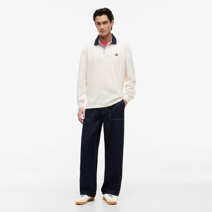 Tommy Hilfiger The Greenwich Edge Leather Erkek Bej Spor Ayakkabı