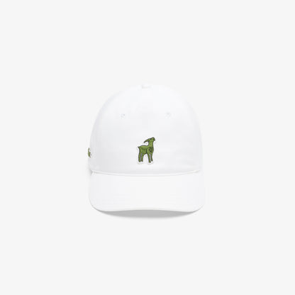 Lacoste X Novak Djokovic The Goat Erkek Beyaz Şapka