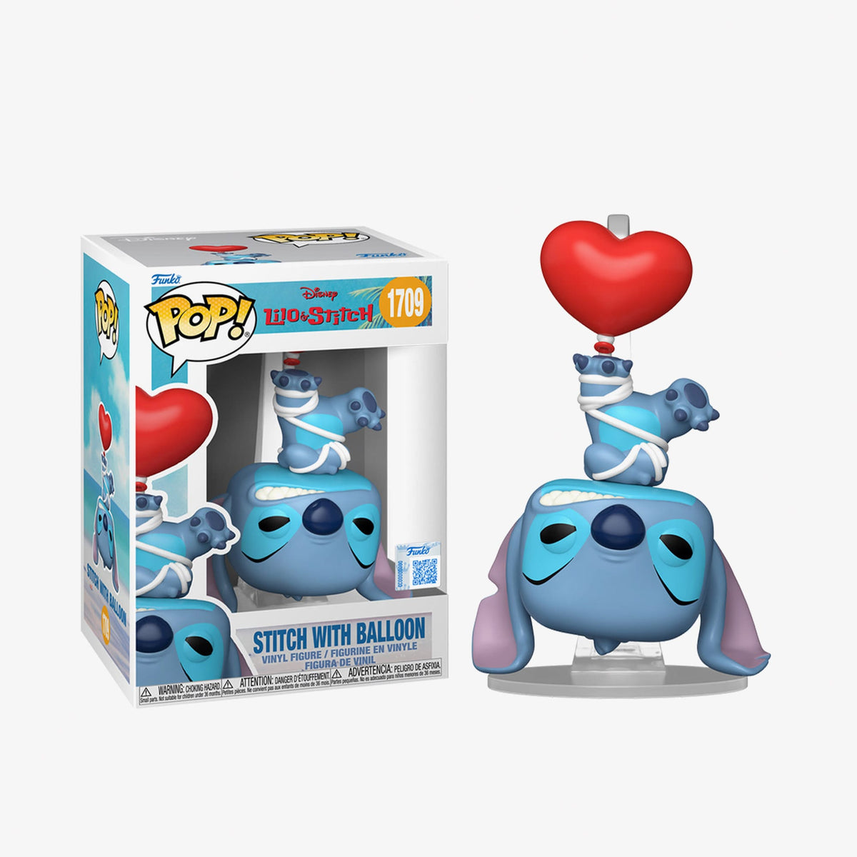 Funko Pop! Disney: Lilo &amp; Stitch S4 Stitch With Balloon Unisex Renkli Figür