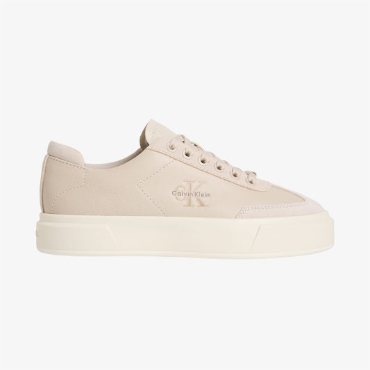 Calvin Klein Basket Cups Kadın Bej Sneaker