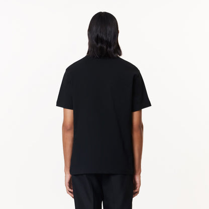 Lacoste Classic Fit Erkek Siyah T-shirt
