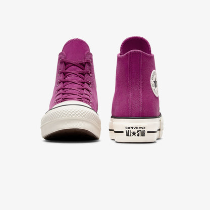 Converse Chuck Taylor All Star Lift Unisex Mor Süet Platform Sneaker