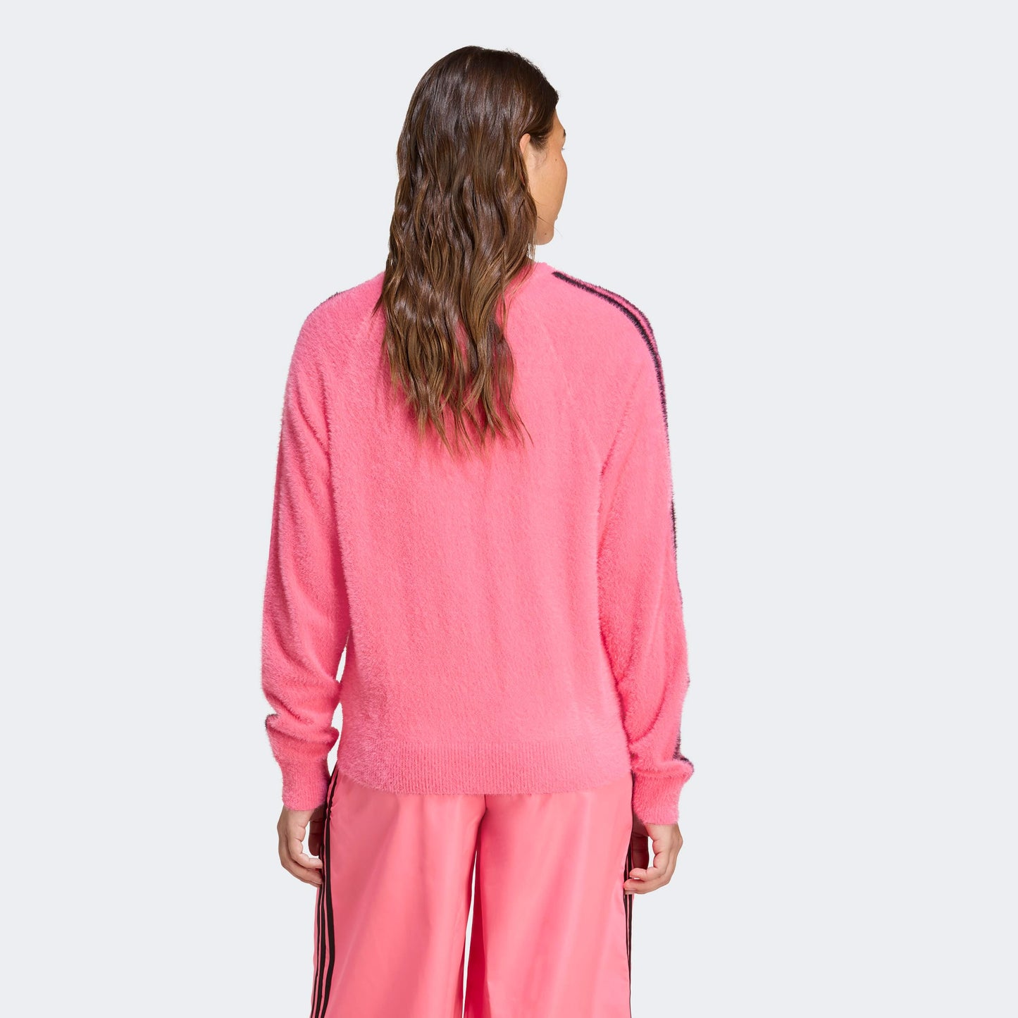 Adidas Holiday Knit Kadın Pembe Sweatshirt