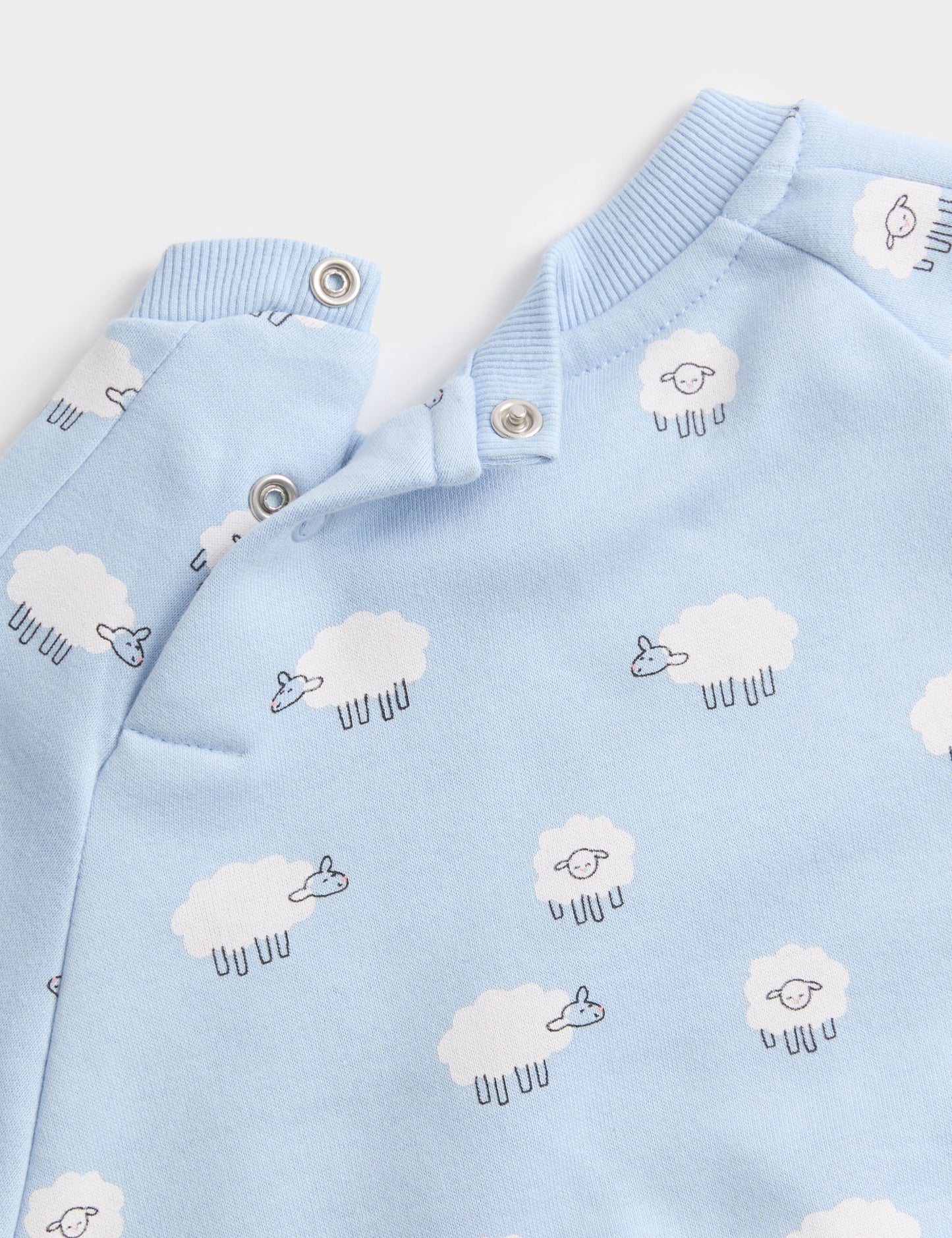 Koyun Desenli Pijama Takımı