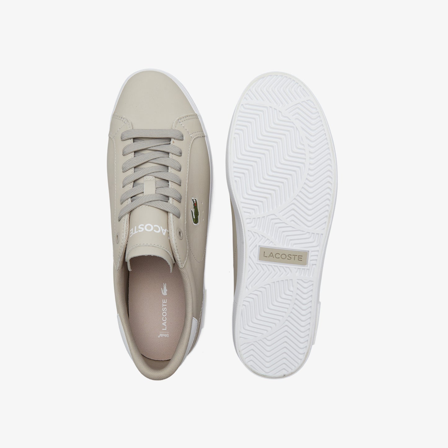 Lacoste Powercourt Erkek Bej Spor Ayakkabı