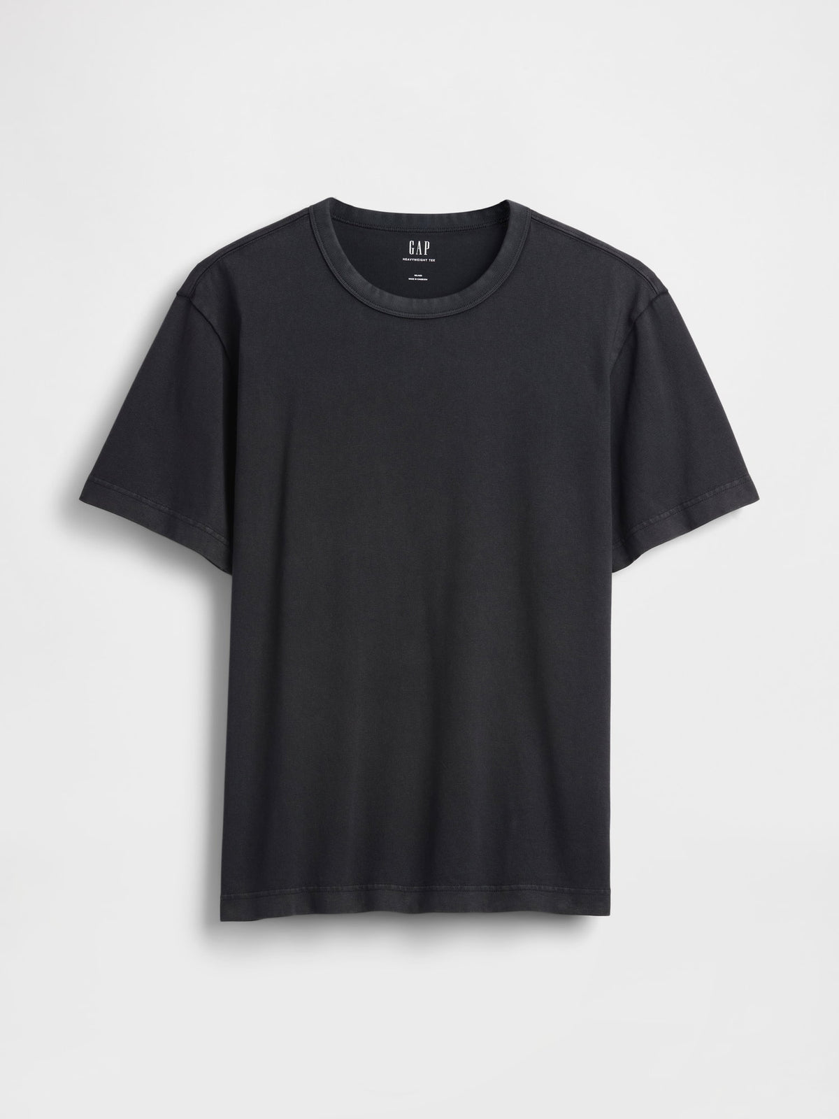 Siyah Heavyweight Relaxed T-shirt