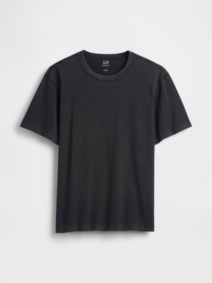 Siyah Heavyweight Relaxed T-shirt