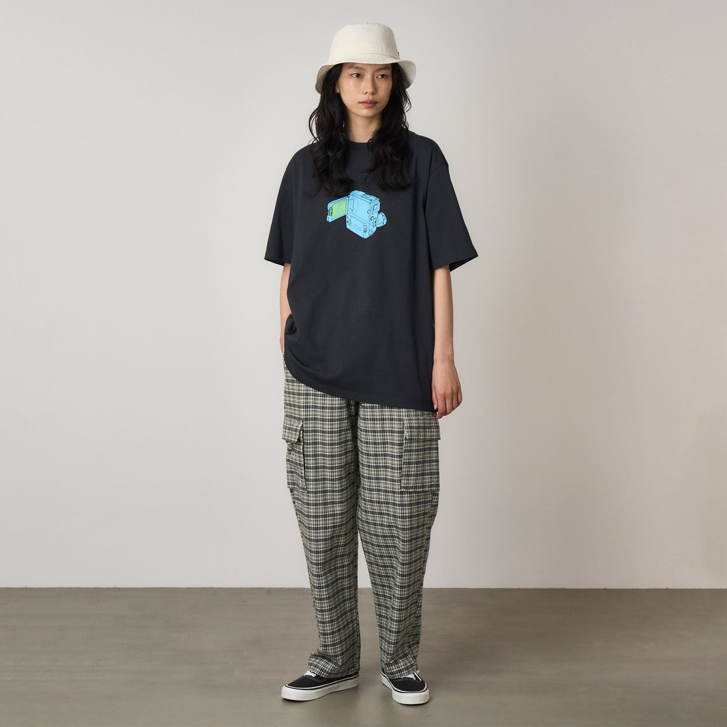 Gramicci Camcorder Erkek Siyah T-shirt