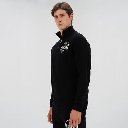 Everlast Bronx Nyc Yarım Fermuarlı Regular Erkek Siyah Sweatshirt