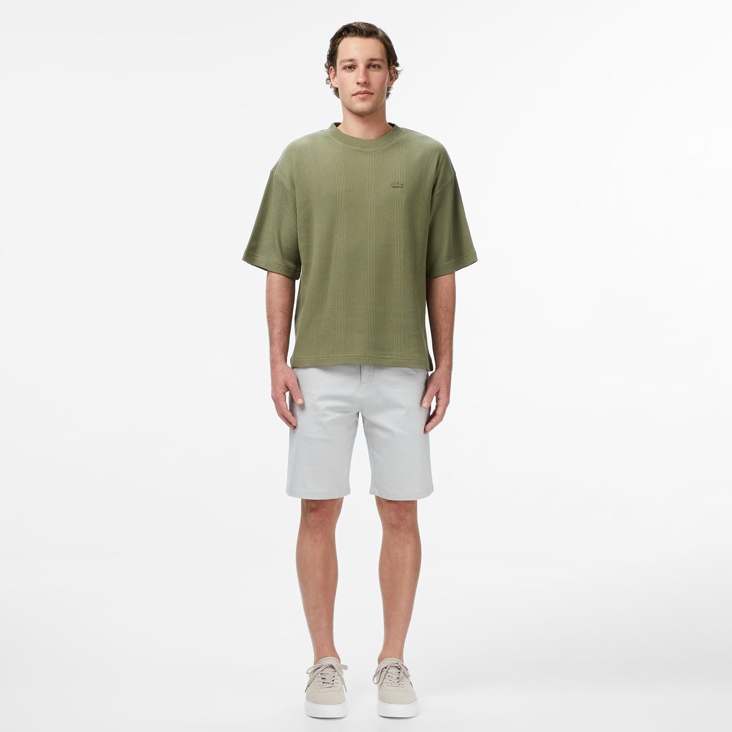 Lacoste Regular Fit Erkek Gri Şort