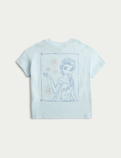 Saf Pamuklu Disney Frozen™ Tişört (2-8 Yaş)