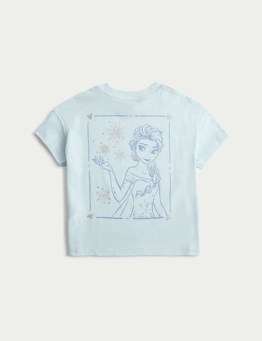 Saf Pamuklu Disney Frozen™ Tişört (2-8 Yaş)