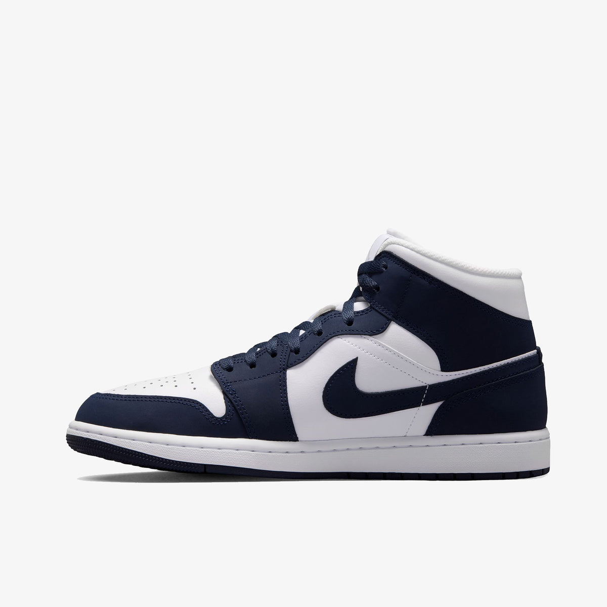 Jordan Air Jordan 1 Mid Erkek Lacivert Sneaker