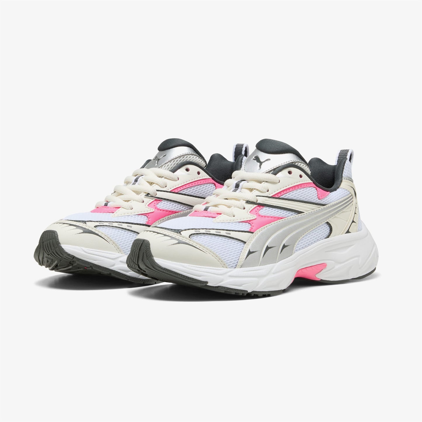 Puma Morphic Unisex Beyaz Pembe Spor Ayakkabı