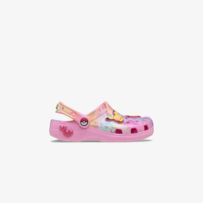 Crocs Pikachu Pink Classic Clog Çocuk Renkli Terlik