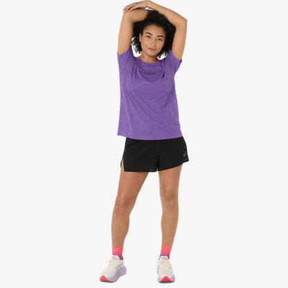 Asics Metarun Ss Top Kadın Mor T-shirt