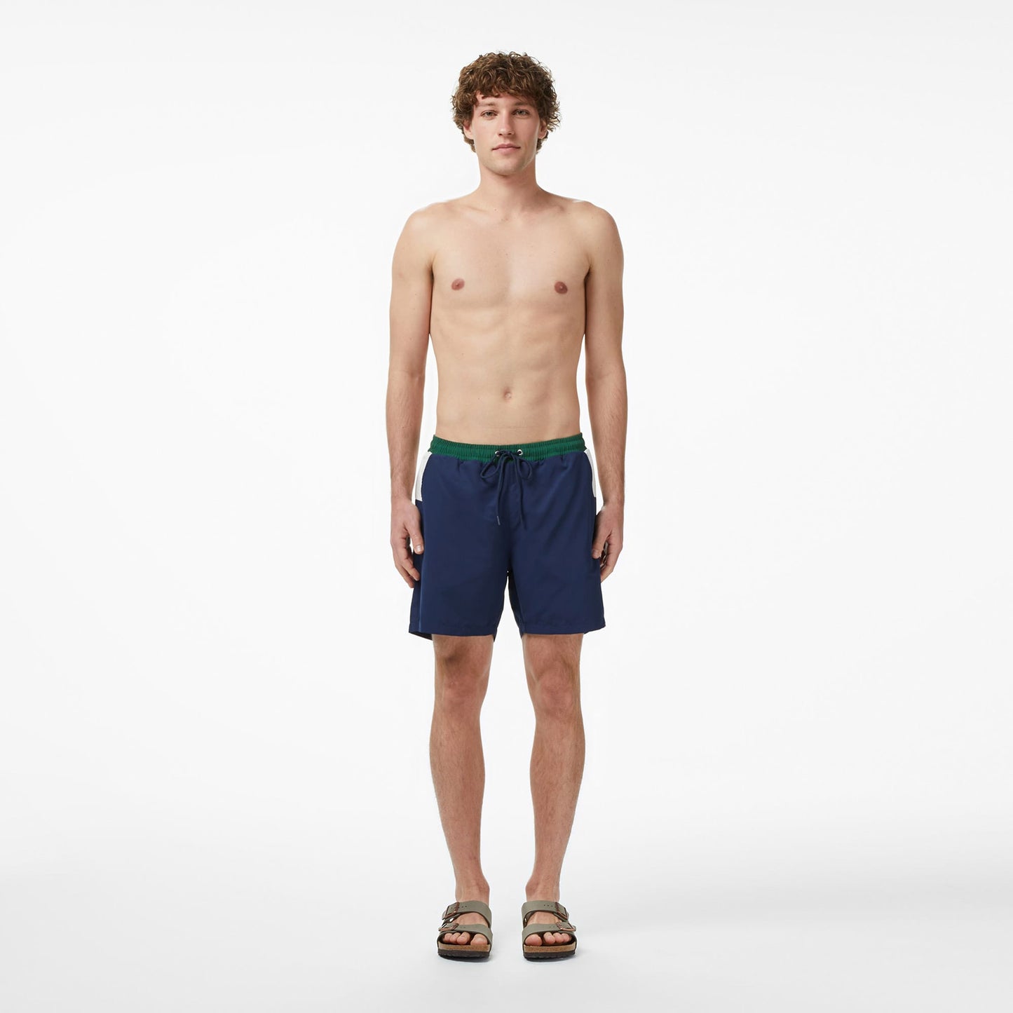 Lacoste Regular Fit Erkek Lacivert Deniz Şortu