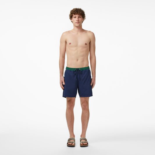 Lacoste Regular Fit Erkek Lacivert Deniz Şortu