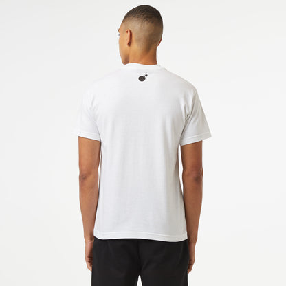 The Hundreds Real Rap Erkek Beyaz T-shirt