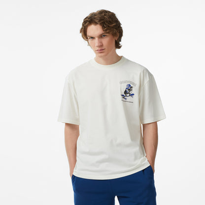 Converse Regular Fit Erkek Krem T-shirt