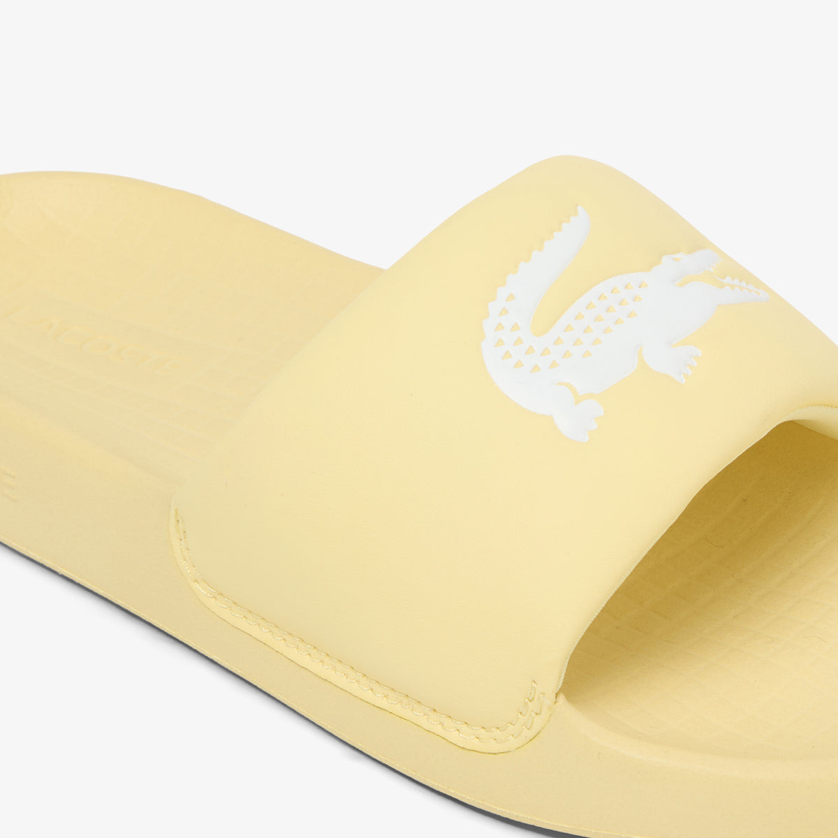 Lacoste Serve Slide 1.0 Kadın Sarı Terlik