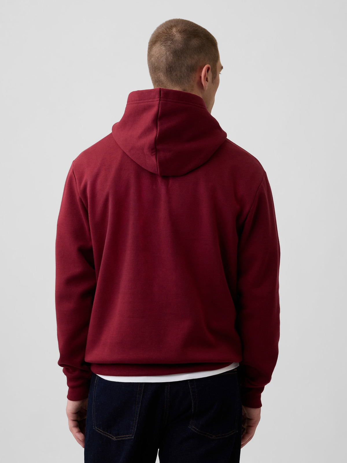 Bordo Relaxed Gap Mini-logo Sweatshirt