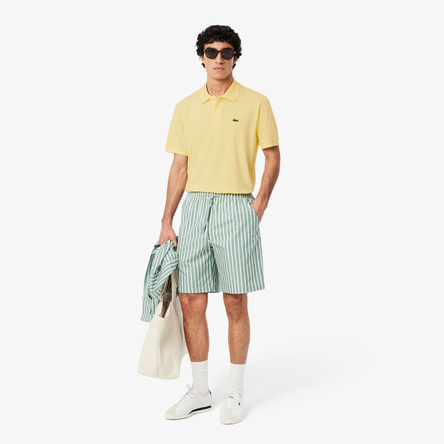 Lacoste L.12.12 Light Erkek Classic Fit Sarı Polo