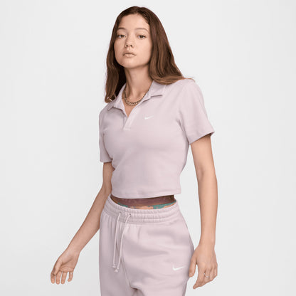 Nike Sportswear Essential Kadın Krem Polo