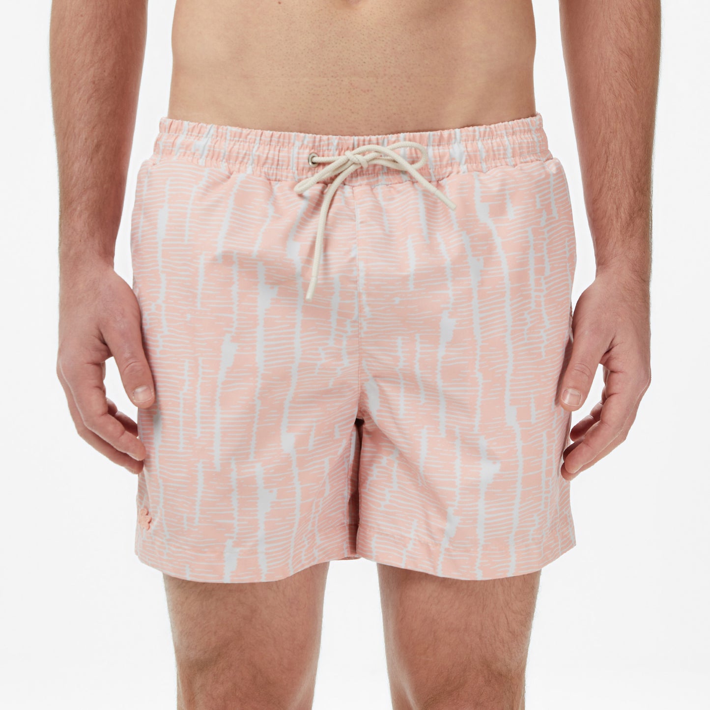 Lacoste Regular Fit Erkek Pembe Deniz Şortu