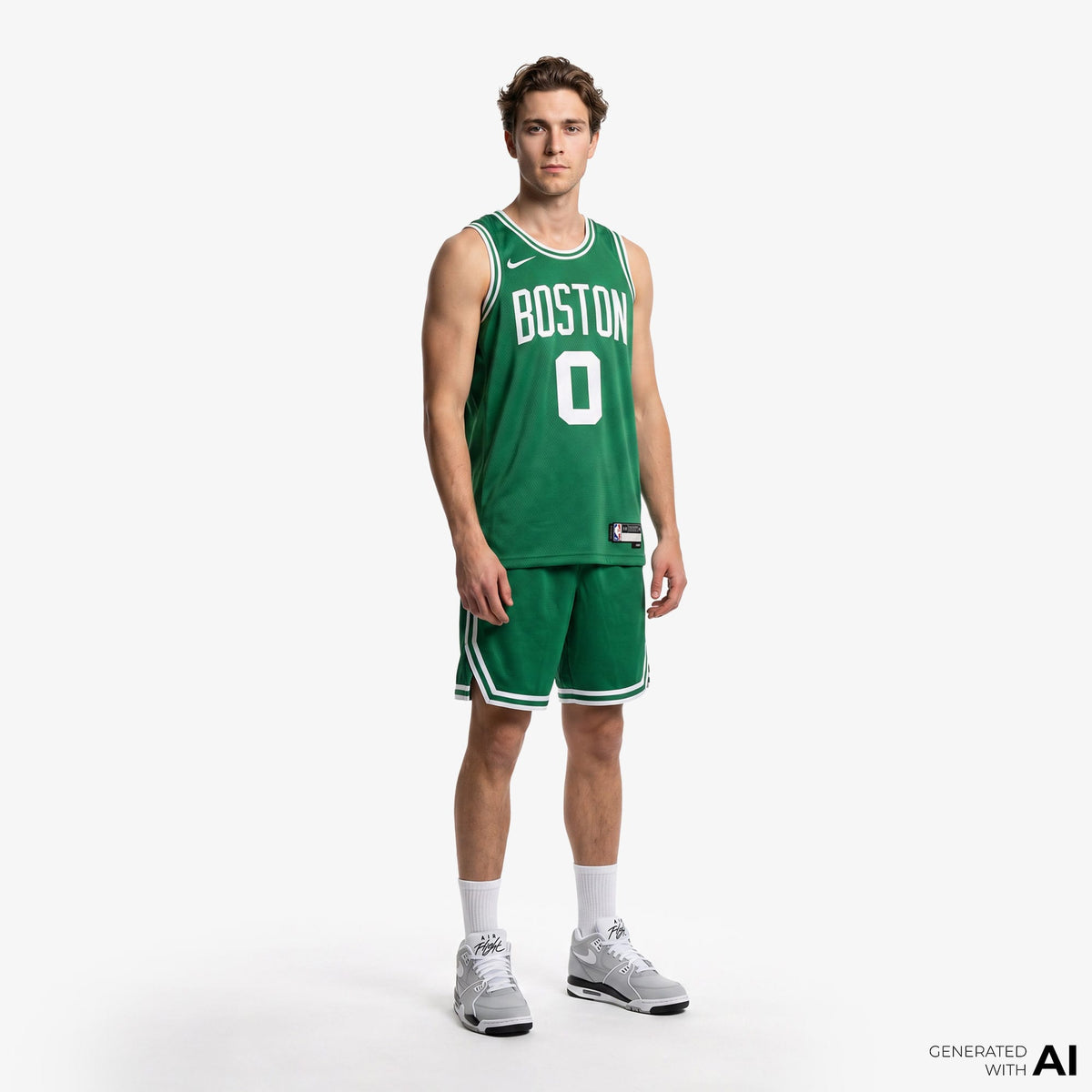 Nike Boston Celtics Spotlight Erkek Yeşil Basketbol Şortu