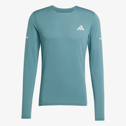 Adidas Adi365 Running Climacool+ Erkek Yeşil Koşu Sweatshirt