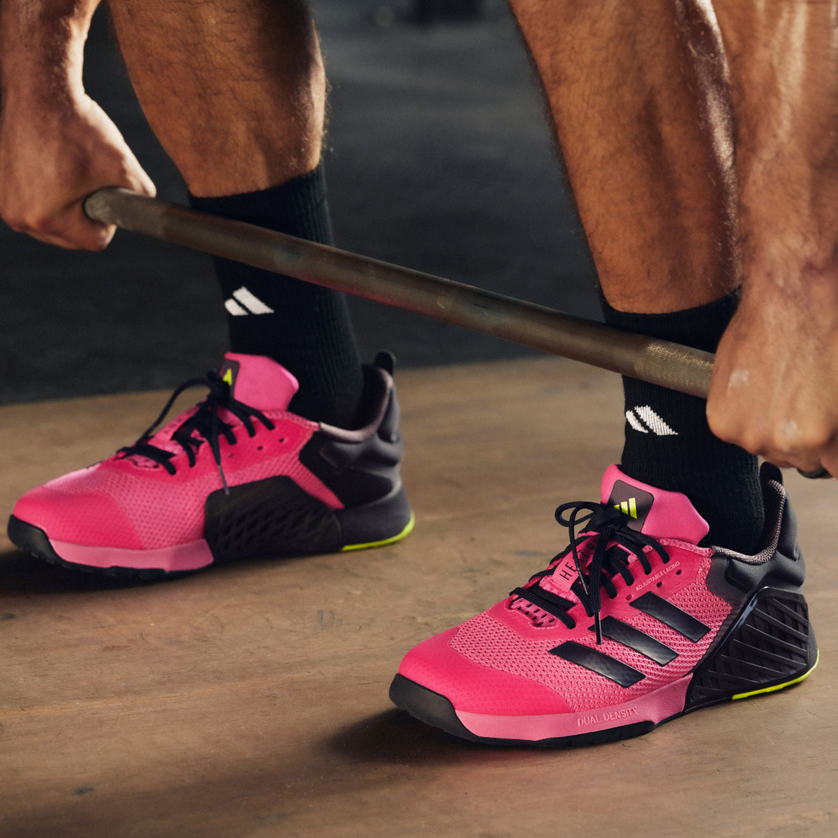 Adidas Dropset 3 Unisex Pembe Antrenman Ayakkabısı
